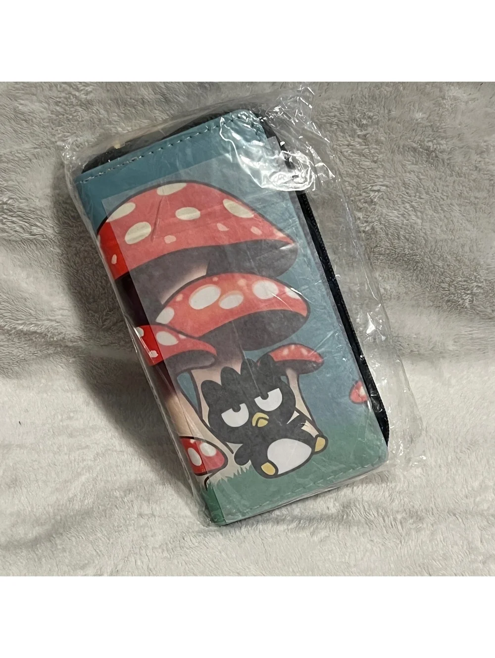 Badtz-Maru mushroom zip wallet